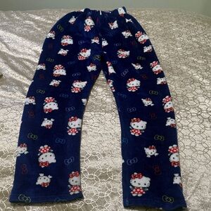 Hello Kitty Navy Pajama Bottoms for Kids